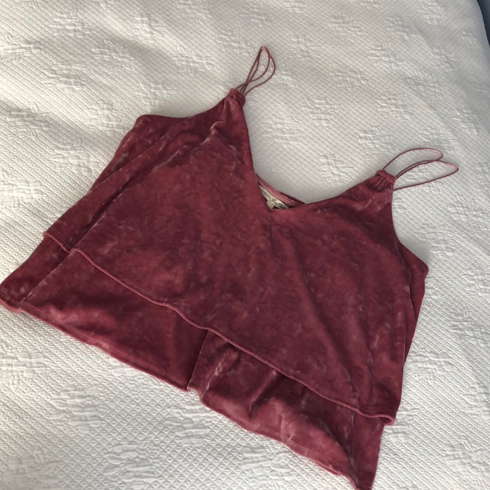 🔅MOVING SALE!🔅Pink Velvet Shirt